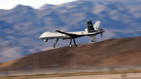 An MQ-9 Reaper © Isaac Brekken 