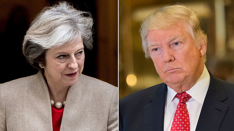 UK Prime Minister Theresa May (L), U.S. President-elect Donald Trump (R) © www.globallookpress.com

