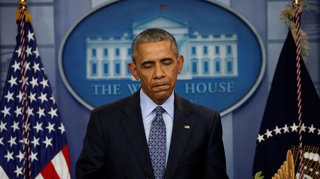 U.S. President Barack Obama holds his final news conference at the White House in Washington, U.S., January 18, 2017. © Kevin Lamarque
