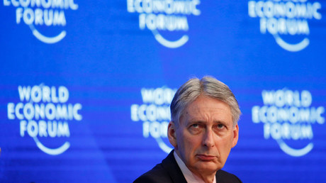 Philip Hammond, Britain's Chancellor of the Exchequer attends the World Economic Forum (WEF) annual meeting in Davos, Switzerland January 20, 2017. © Ruben Sprich