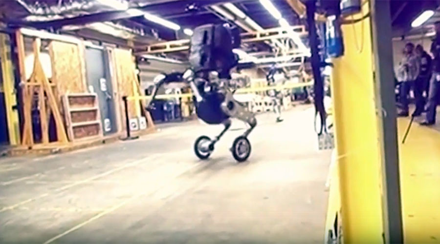 ‘Nightmare inducing’ robot unveiled in leaked Boston Dynamics video (VIDEO)