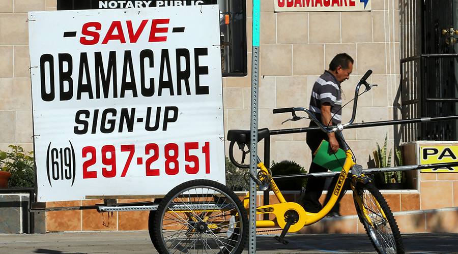 Steep decline in Obamacare sign-ups under Trump after ad takedown, executive order