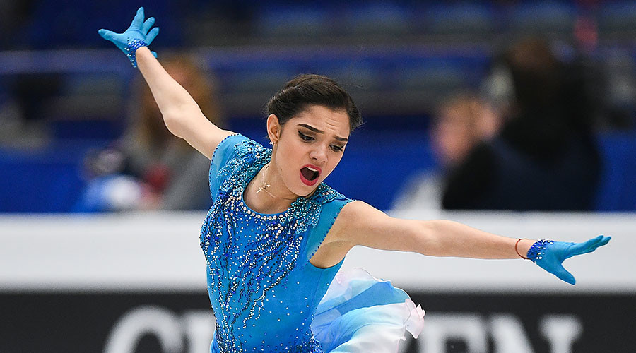 ‘Get up and keep going:’ RT interviews European figure skating champ Evgenia Medvedeva