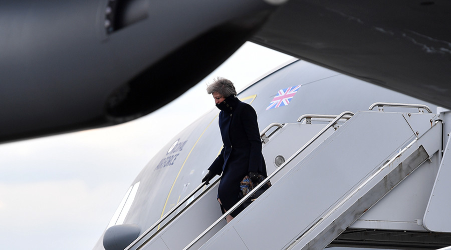 ‘Flying target’? Theresa May’s US-Turkey flight was visible on popular tracking app