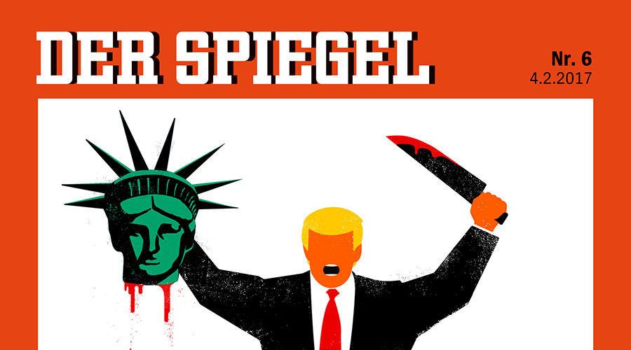 Spiegel i Merkelica proglasili rat Trumpu 5898a3eac361885b4c8b464f