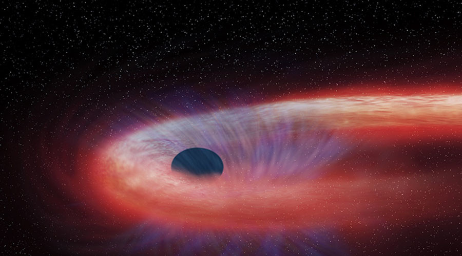 Interstellar happy meal: Supermassive black hole snacks on star for a decade (PHOTOS, VIDEO)