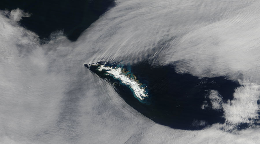 Mesmerizing NASA image shows clouds carved up by ‘gravity waves’ (PHOTO)