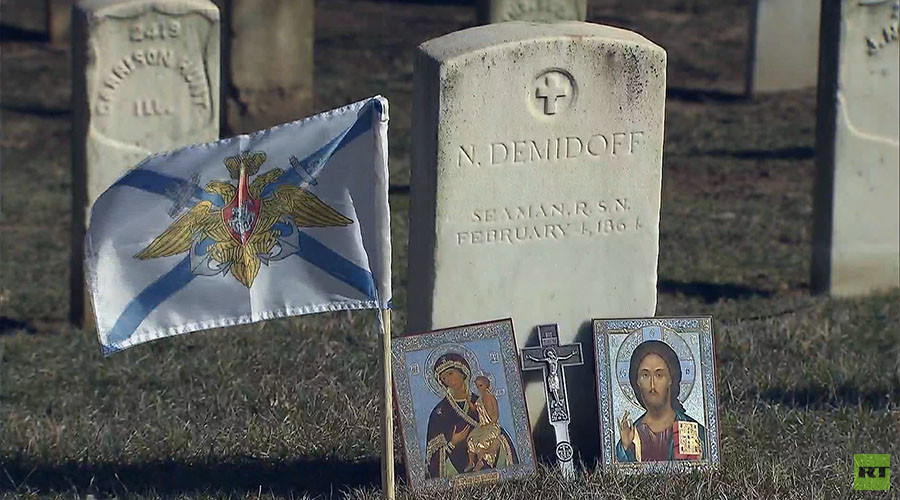 Russian sailor killed in US Civil War commemorated in Maryland