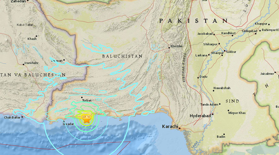 6.3 quake strikes off southern Pakistan – USGS