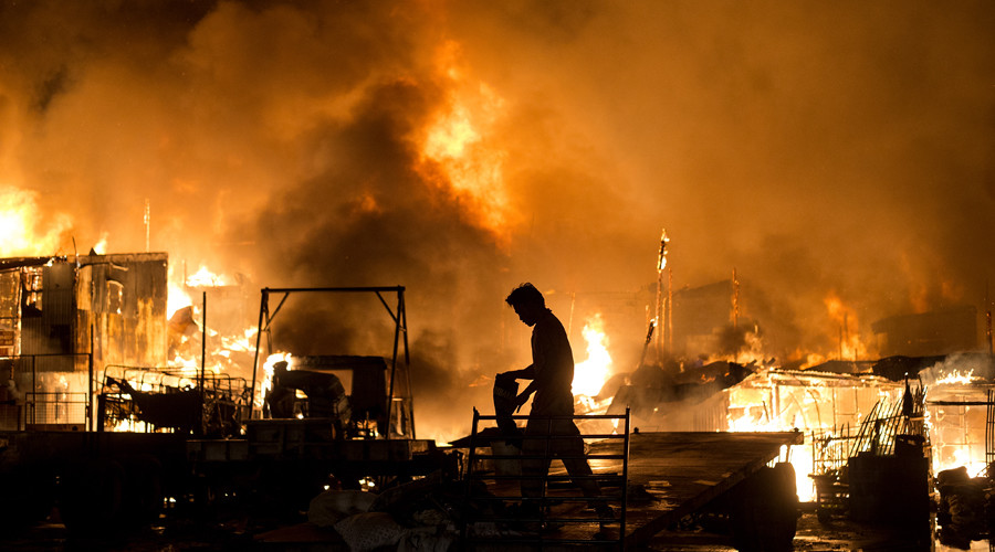 15,000 homeless after Philippines slum devastated by fire (PHOTOS, VIDEOS)