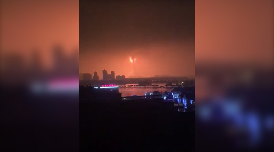 Massive explosion rocks chemical plant in east China – media