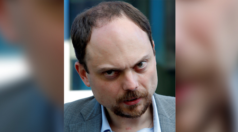 Opposition figure Kara-Murza out of coma, father denies allegations of poisoning