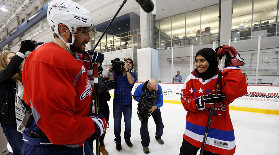 UAE women’s ice hockey player impresses her heroes on US visit