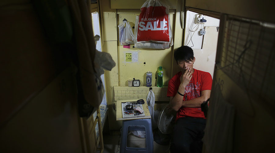 Hong Kong residents squeeze into ‘coffin homes’ as housing crisis worsens