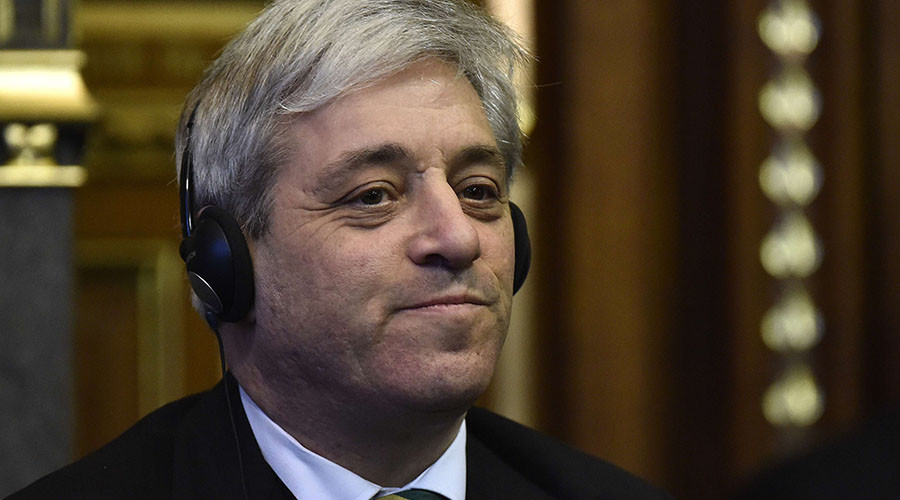 House of Commons Speaker Bercow faces no confidence vote over Trump remarks