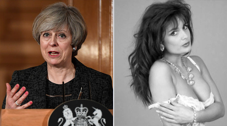 Theresa May ‘used porn star to liven up her image... & chatted over coffee’