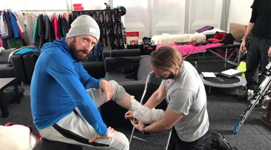 Bradley Wiggins pulls out of ‘dangerous’ TV show with broken leg