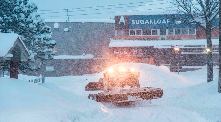 Cities across US report deep snow, strong winds and... foul odors