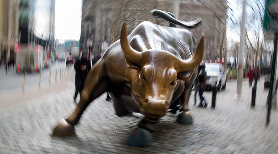 Stock value of America's top 500 companies hits $20tn for first time
