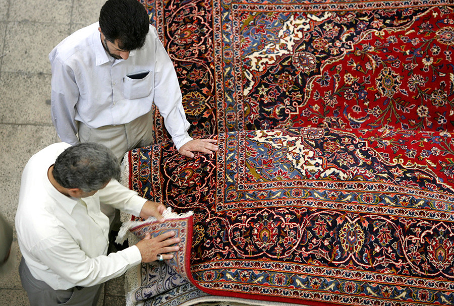 Sales of Persian rugs in US soar with easing of Iranian sanctions — RT ...