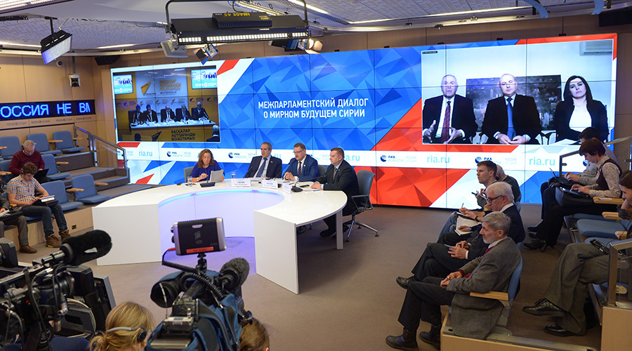 Top Russian senator vows to raise Syria issue at global parliamentary gathering