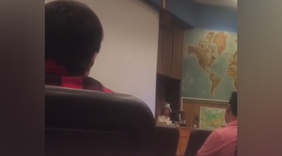 Student suspended after filming professor who called Trump’s election ‘an act of terrorism’