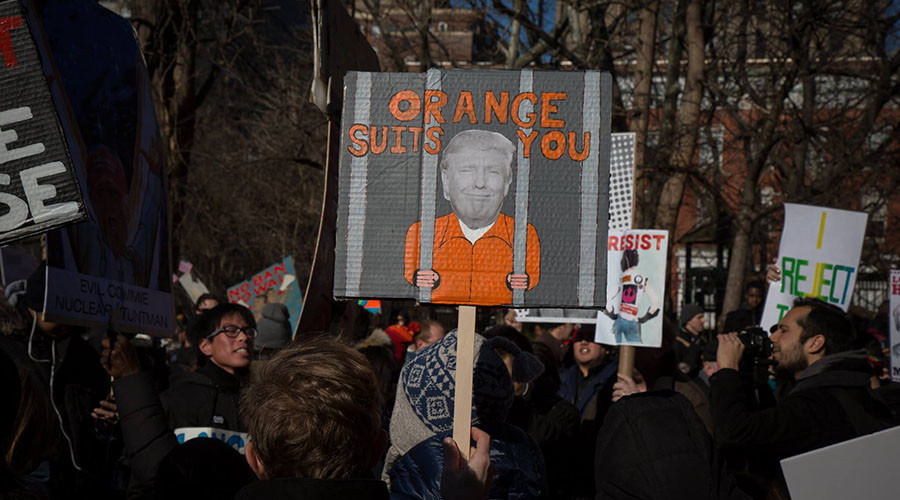 National strike: Over 100 protests organized against Trump