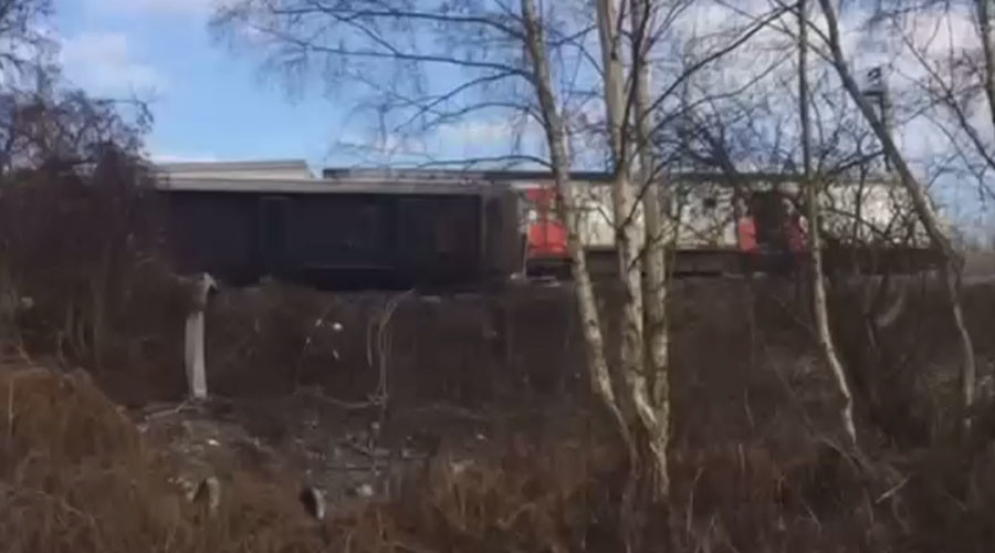 One person dead, up to 25 injured in train derailment in Belgium - media