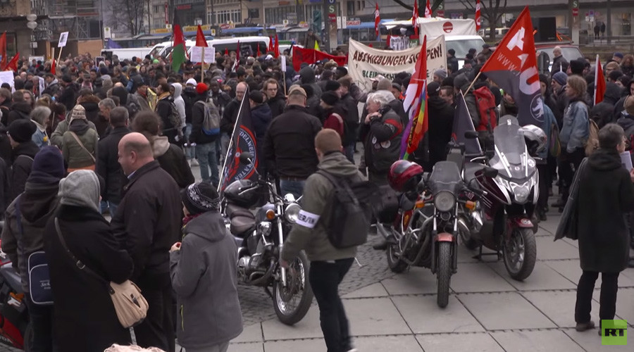 4,000 police for 1,500 protesters: Anti-NATO activists rally at Munich Security Conference (VIDEO)