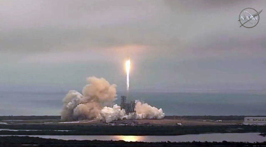 SpaceX launches rocket from NASA's historic pad to deliver cargo to ISS (VIDEOS, PHOTOS)