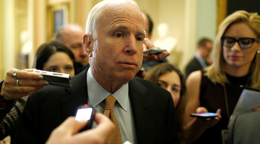 Dictators get started by suppressing media: McCain blasts Trump’s war on press
