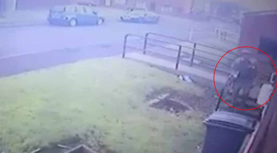 UKIP canvasser caught on CCTV urinating on voter’s fence (VIDEO)