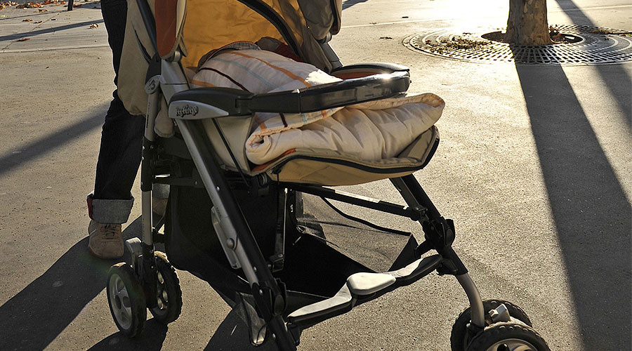 ‘White people shouldn’t breed’: Racist attacker spits in baby’s face