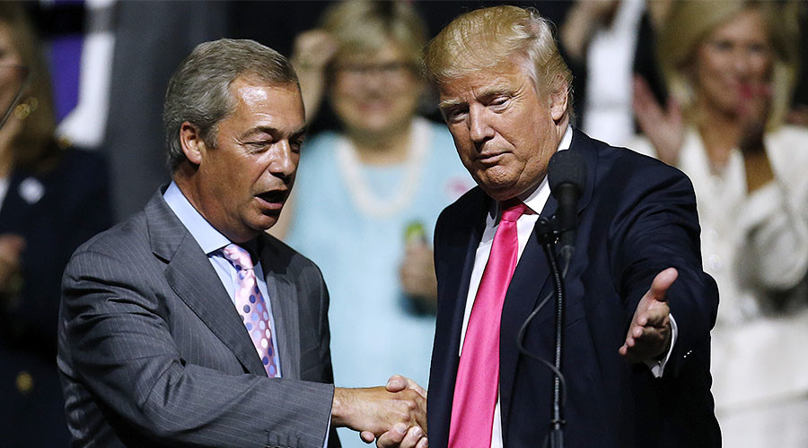 Nigel Farage calls Swedish city ‘rape capital of Europe’ in show of solidarity with Trump