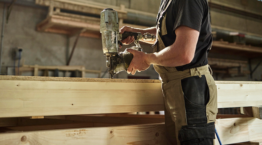 Nailed it: Builder shoots himself in crotch in workplace accident from hell (GRAPHIC PHOTOS)