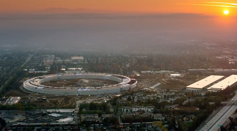 Ready for liftoff: Apple’s new ‘spaceship’ campus to open in April (VIDEO)