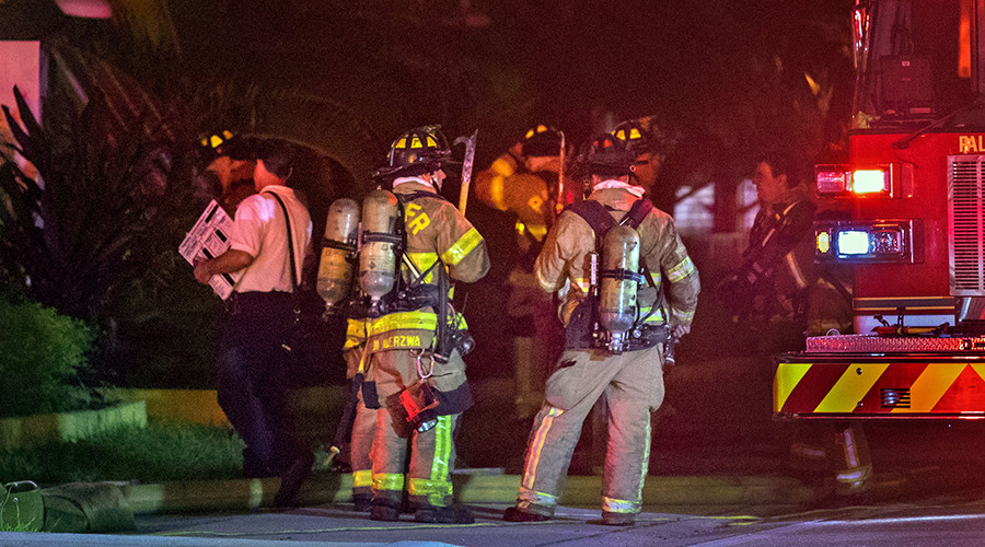 Florida mosque fire was deliberately set, $5k reward offered