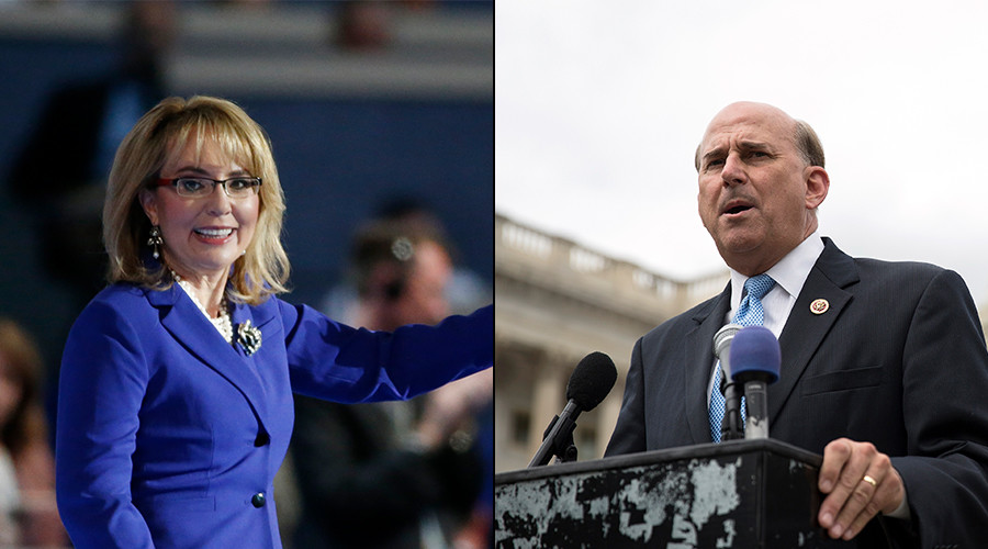 ‘Face your constituents’: Gabby Giffords berates lawmaker for shooting threat excuse