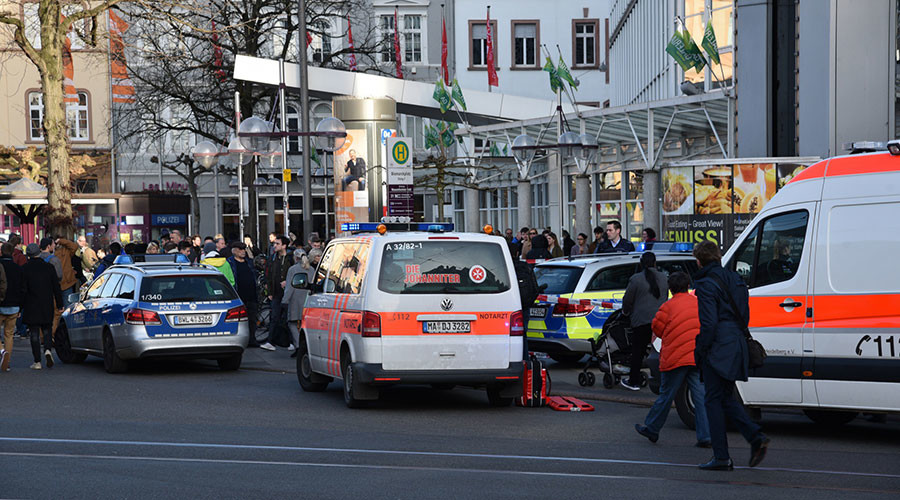 Shots ring out in dramatic footage of Heidelberg standoff (VIDEO)