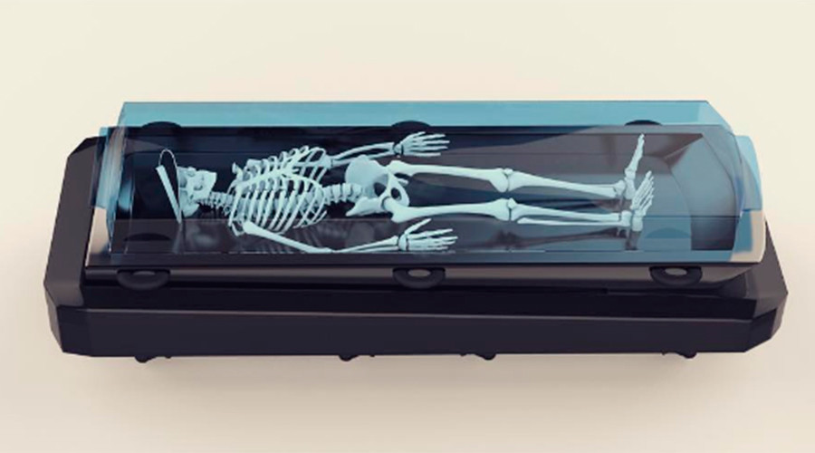 Futuristic farewell: Driverless hearse injects innovative life into funerals