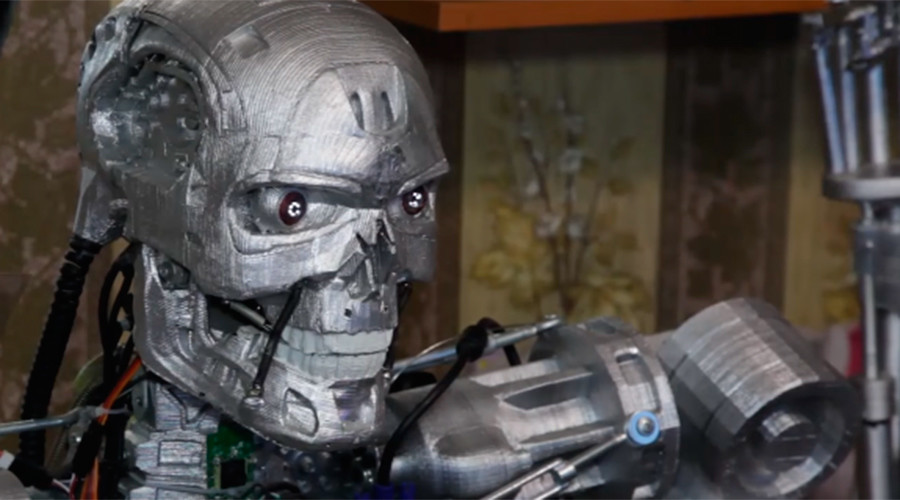 Trust me: Terminator-style cyborg created in Russia (VIDEO)