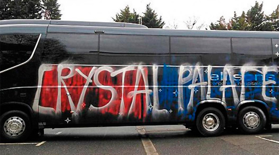Premier League fans vandalize own club’s team bus by mistake