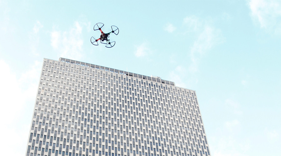 Home invasion: Drone smashes through New York apartment window