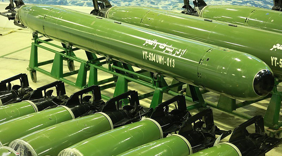 Iran test-fires smart torpedo in grand finale of massive naval drills (VIDEO)