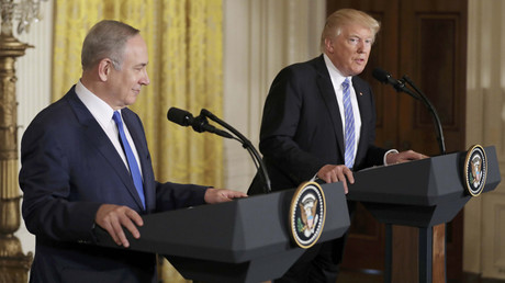 U.S. President Donald Trump (R) and Israeli Prime Minister Benjamin Netanyahu © Carlos Barria