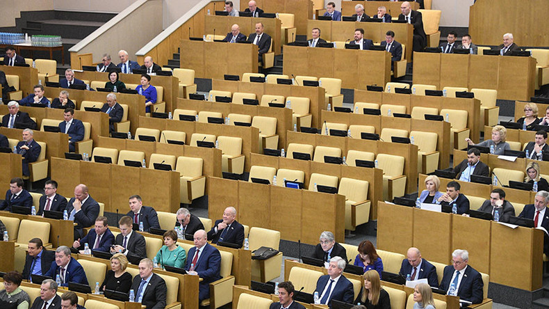 Liberal Democrats walk out of Duma session after corruption row with United Russia