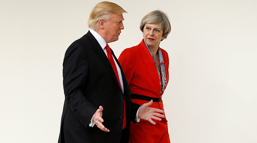 Trump, May