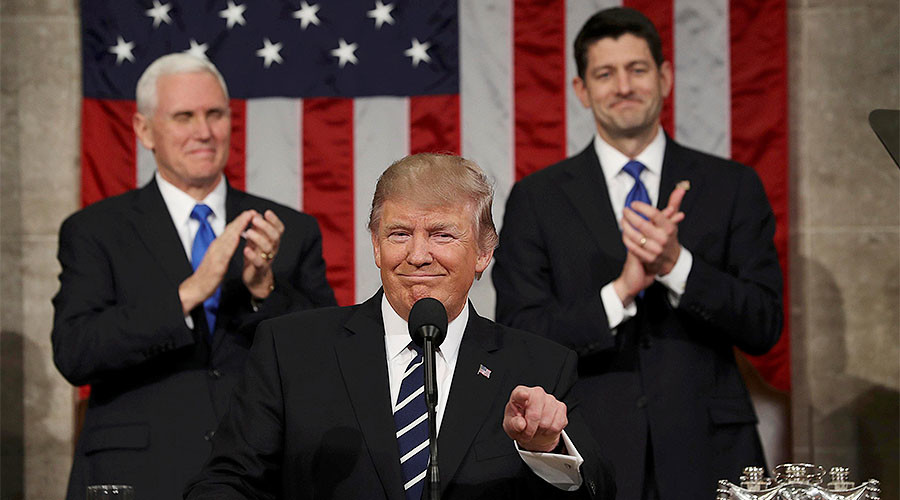 Democrats who sat through Trump tribute to fallen Navy SEAL blasted online (VIDEO)