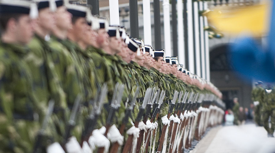Sweden brings back military conscription for men & women
