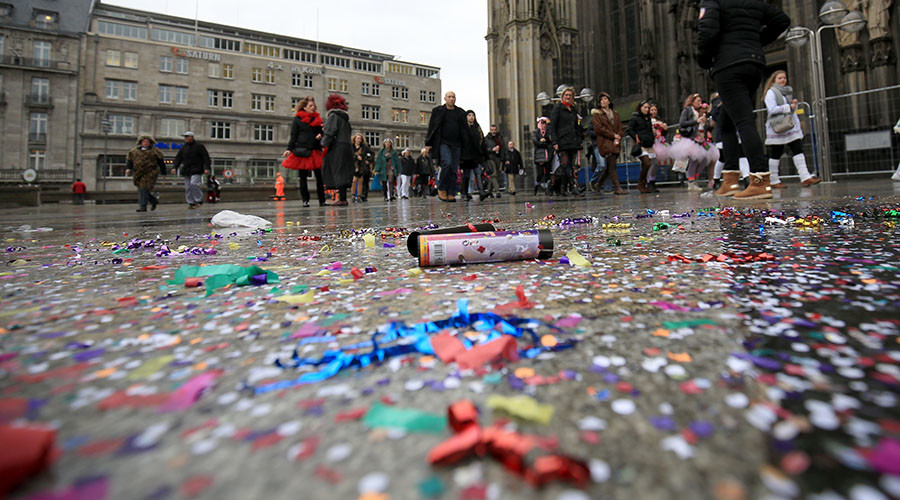 Kids in German town given brothel merchandise during Carnival procession